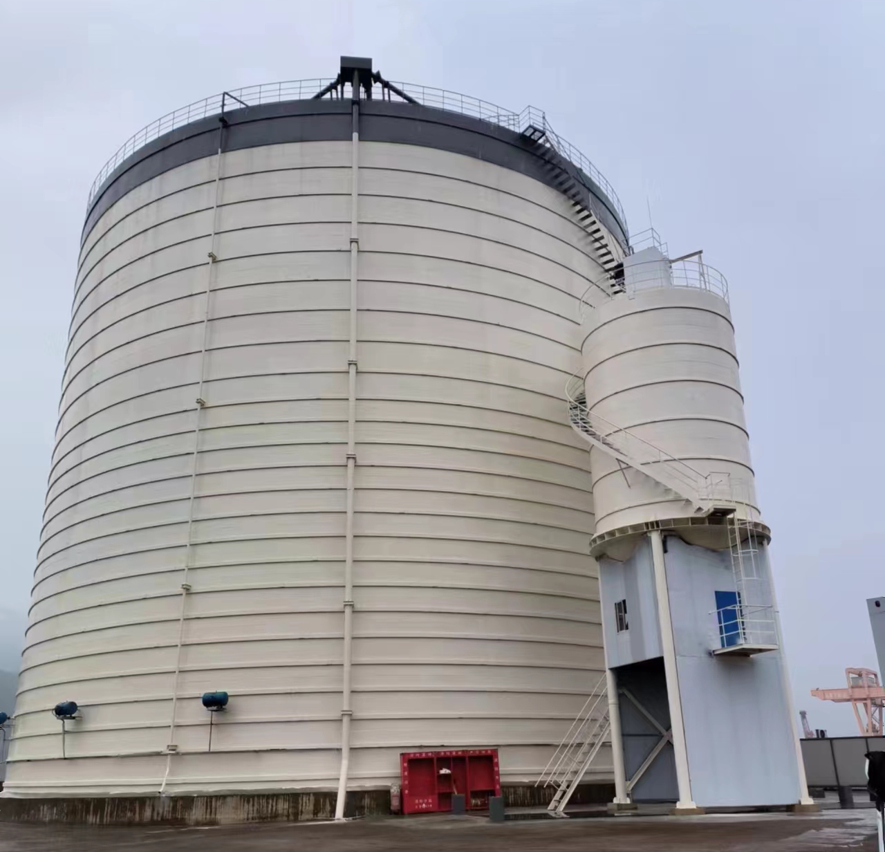 岳麓10万吨水泥钢板库