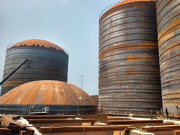 岳麓焦粉钢板仓